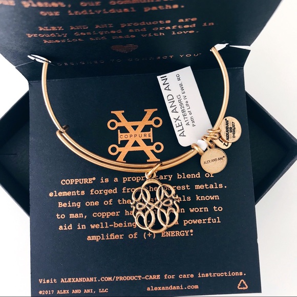 Alex + Ani Path of Life Charm Bracelet - Picture 2 of 4